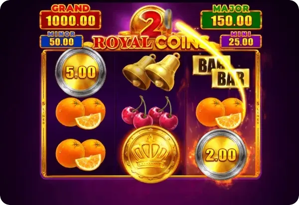 hold and win royal coin
