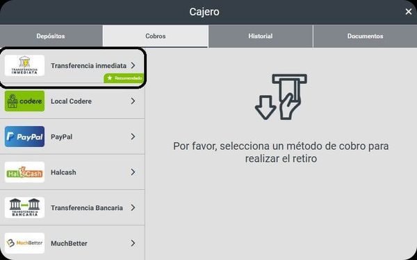Paso a paso para retirar con Revolut