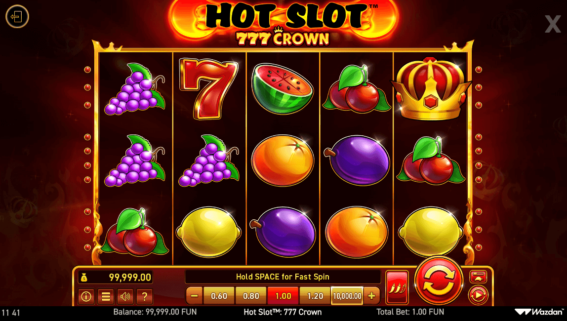 hot slot 777 crown wazdan