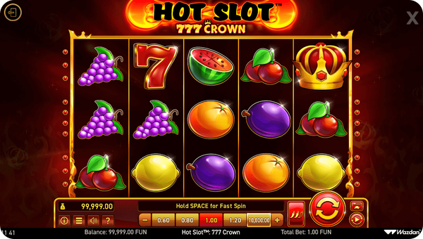 hot slot 777 crown wazdan