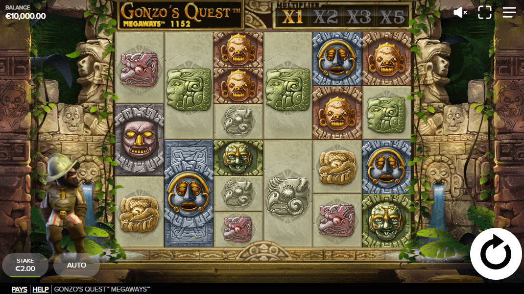 gonzo quest megaways red tiger
