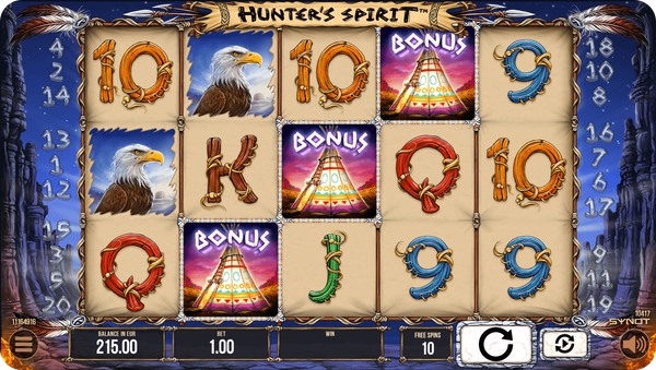 hunters spirit synot games