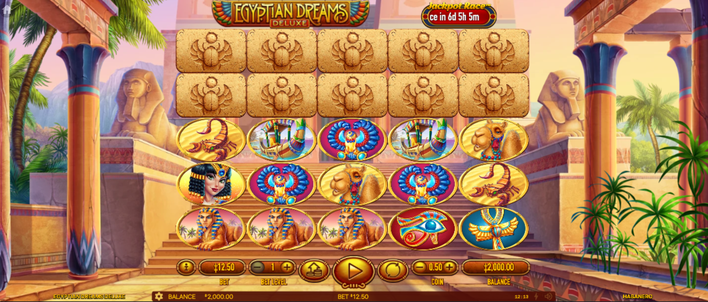 egyptian dreams deluxe habanero