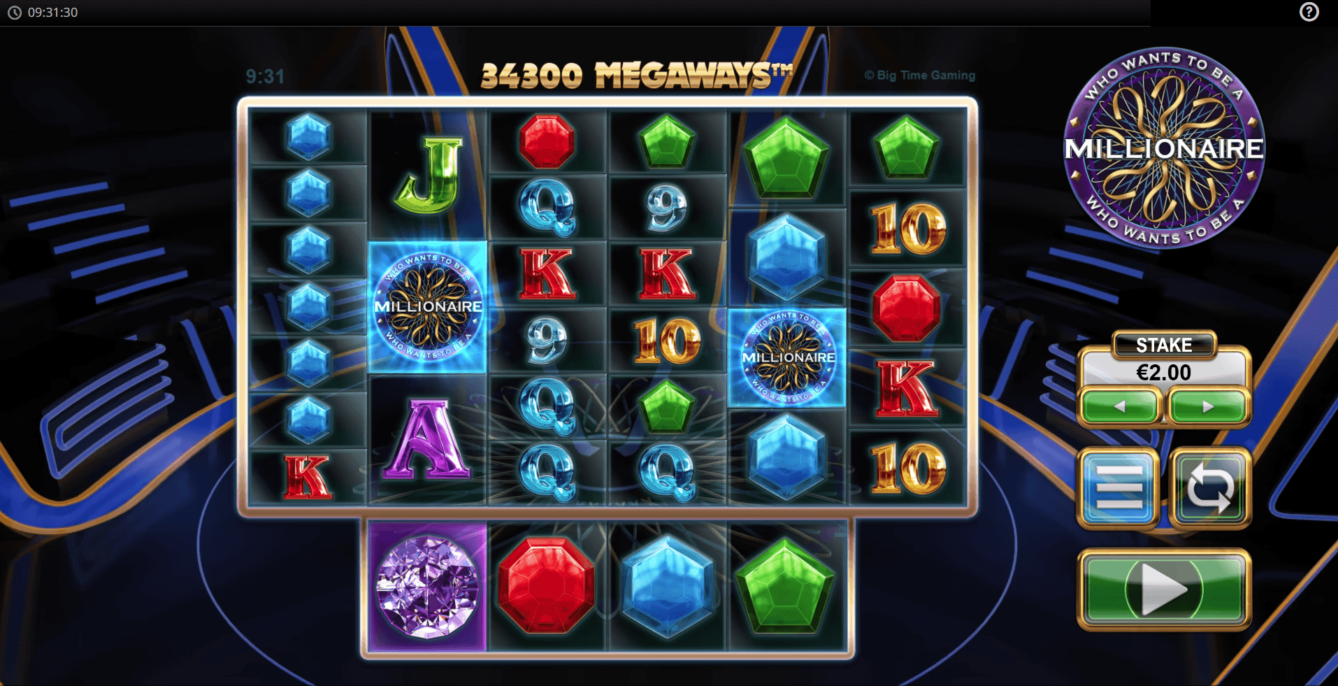 big time gaming tragamonedas who wants to be a millionaire megaways