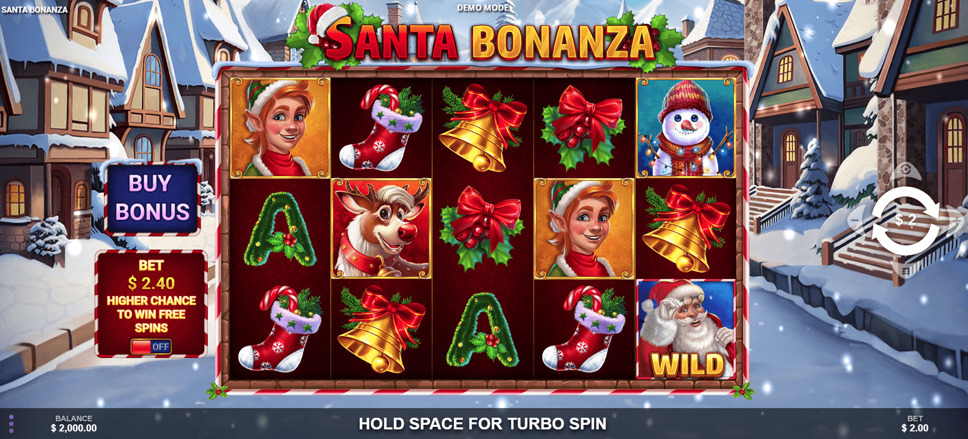 wizard games tragamonedas santa bonanza