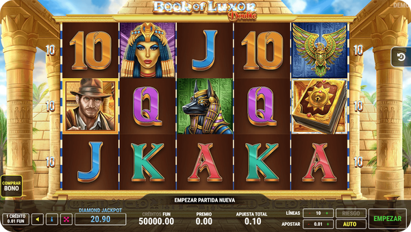 fazi tragamonedas book of luxor deluxe