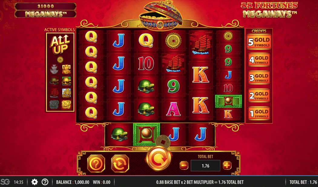 scientific games tragamonedas 88 fortunes megaways