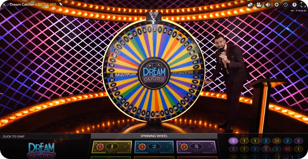 evolution gaming dream catcher