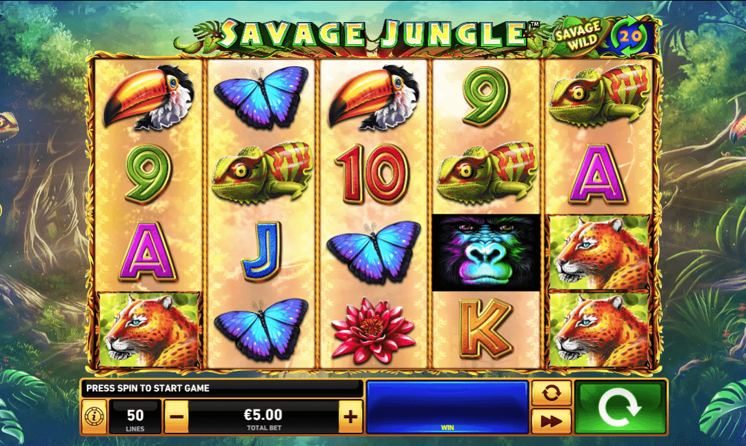 playtech tragamonedas savage jungle