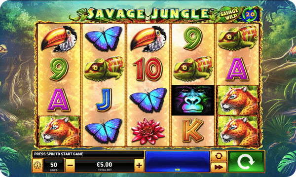 playtech tragamonedas savage jungle