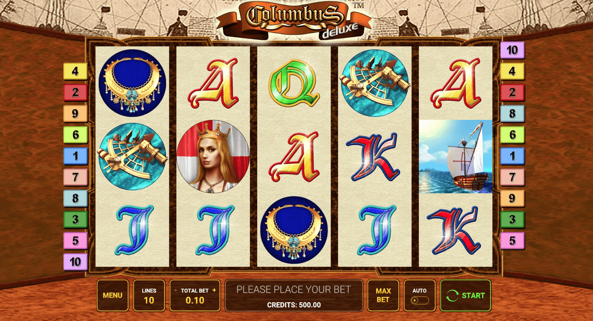 novomatic tragamonedas columbus