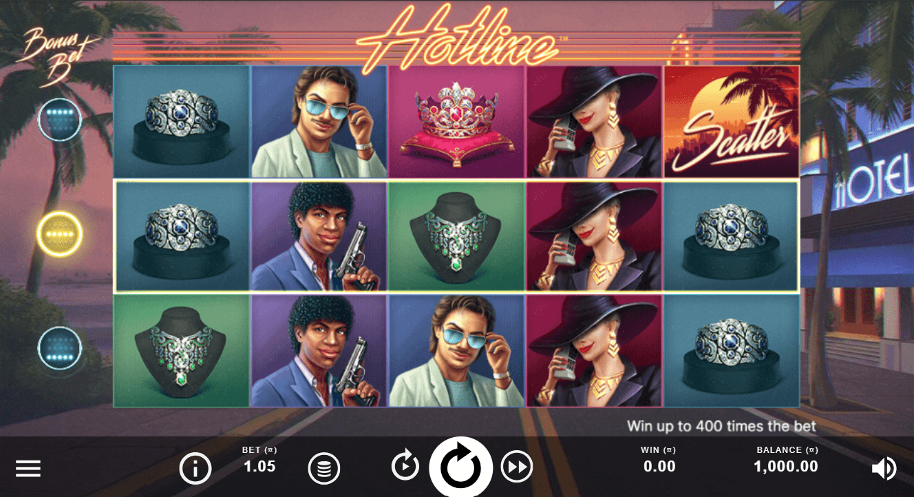 juego de tragamonedas de 30 líneas hotline