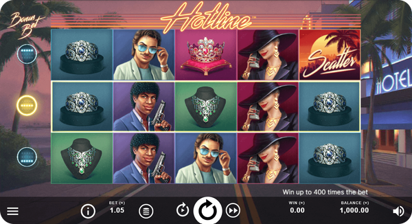 juego de tragamonedas de 30 líneas hotline