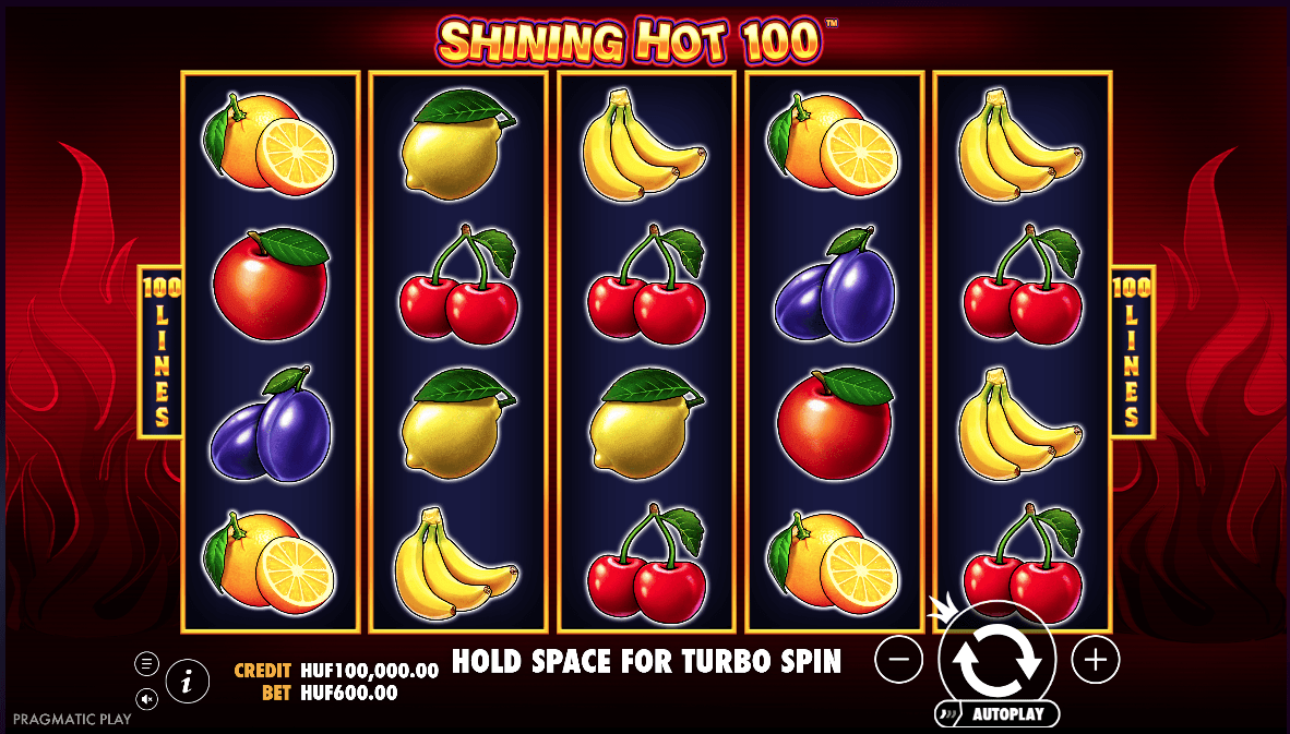 shining hot 100 las mejores tragaperras con 100 líneas de pago