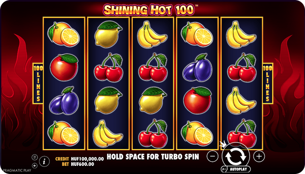 shining hot 100 las mejores tragaperras con 100 líneas de pago